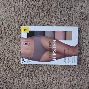 Black bow hipster 5 pack